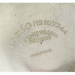 Dunlop novelty golf ball full hunter keyless lever fob watch, white enamel dial with subsidiary seconds dial