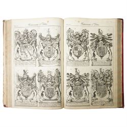 Guillim, John - 'Display of Heraldry'  5th edition, 1679 many plates, half calf, folio