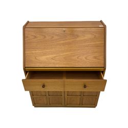 Parker Knoll teak bureau