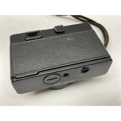 Three Rollei cameras, to include a Rollei 35 LED camera, with Triotar 3.5/40 lens and two Rollei XF 35 cameras, each with Sonnar 2.3/40 lenses