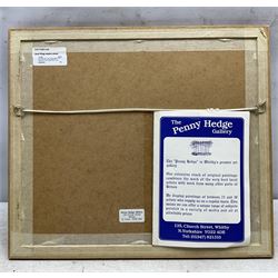 Dallas K Taylor (British 1941-2011): Durham Cathedral from the River, oil on canvas board signed 45cm x 76cm 