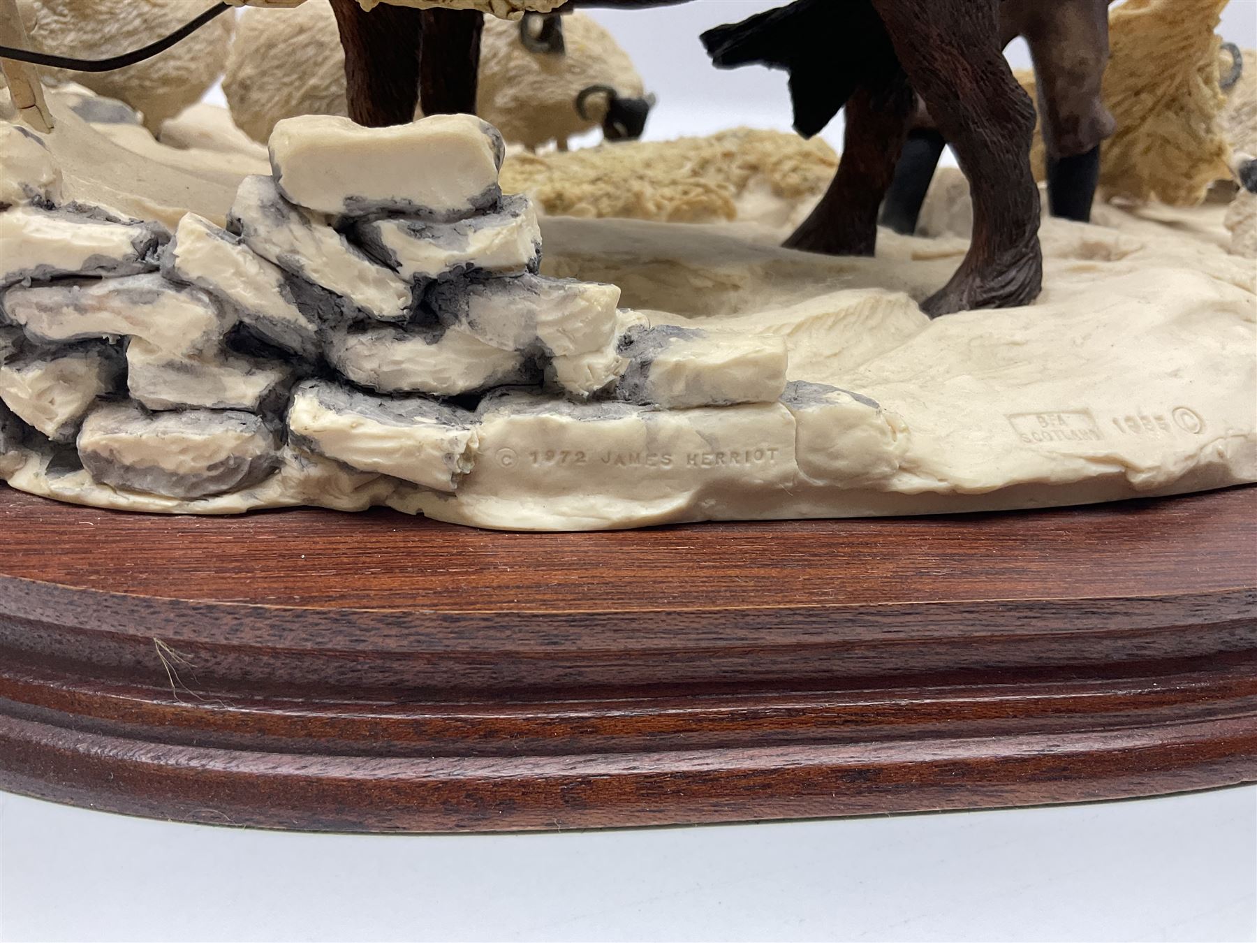 Border Fine Arts Winter Feeding | Antiques, Collectables, Ceramics