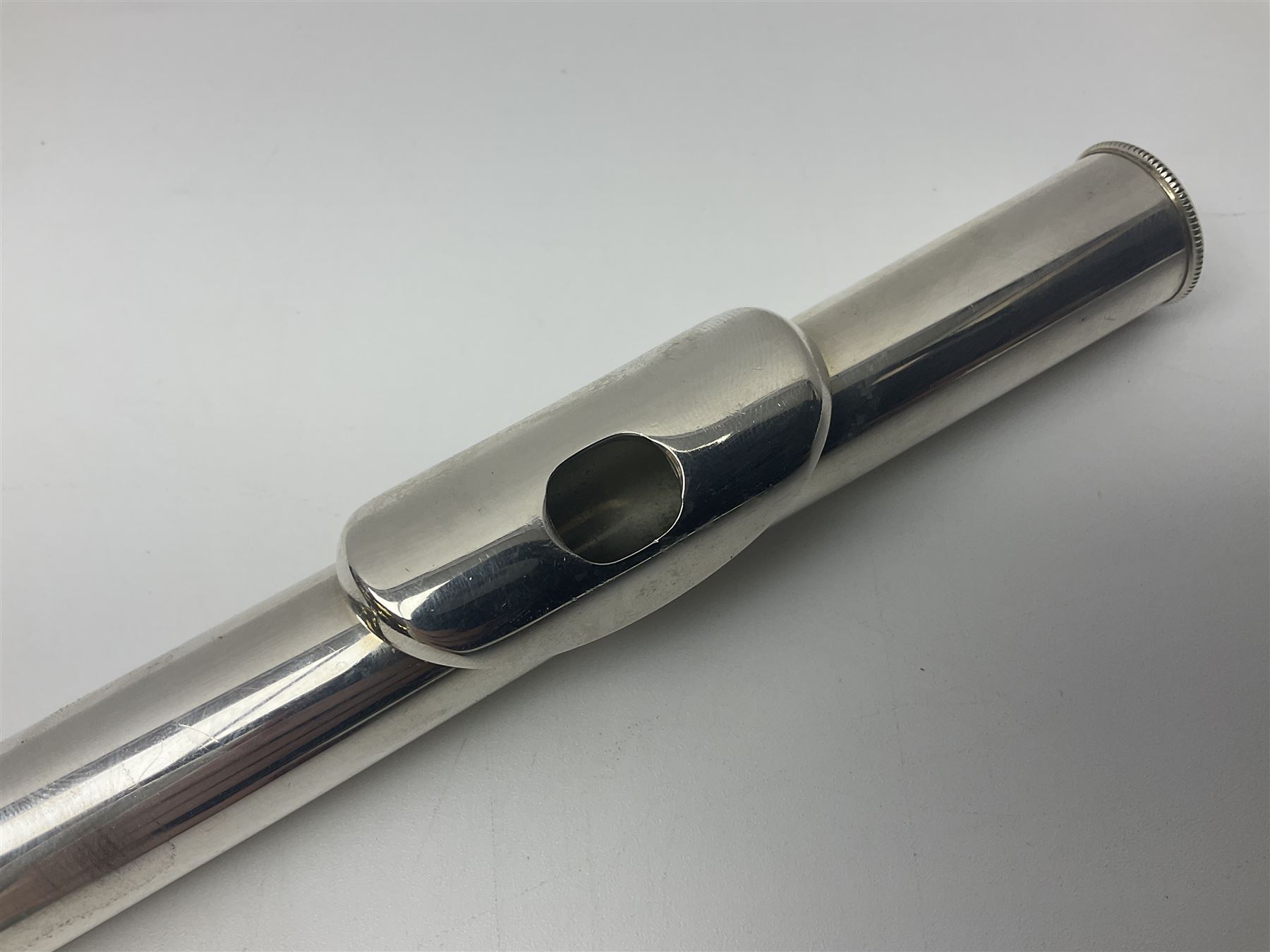 Buffet Crampon & Co Cooper Series II silver plated flute, serial no.020804739; in fitted hard case and outer carrying case
