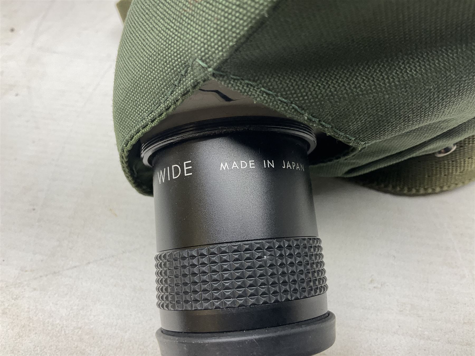Kowa TSN-821 Spotting Scope, with 32x wide eye lens and canvas cover