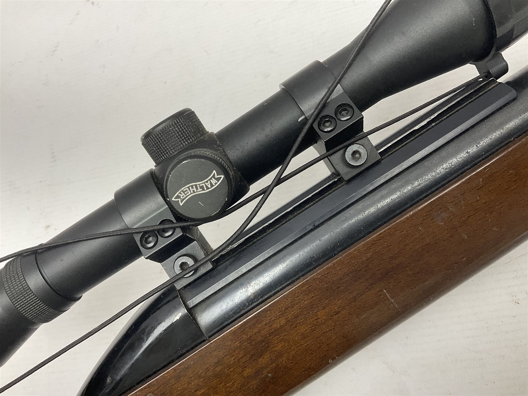 BSA .22 air rifle with under-lever action, the 51cm (20