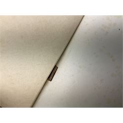 Set of six 1938 German booklets by Terramare Publications comprising No.1 Adolf Hitler by Philip Bouhler, No.2 German Political Profiles by Hans Heinz Sadila-Mantau, No.3 Versailles in Liquidation by Friedrich Grimm, No.4 German Law and Legislation by Erich Schinnerer, No.5 German Labour Service by Fritz Edel and No.6 Social Welfare in Germany by Werner Reher; some illustrated; all with English text (6)