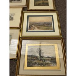 Collection of principally early 20th century watercolours, artists including Victor Noble Rainbird, George Henry Jenkins, Thomas Swift Hutton, Francis Dodd, James Aumonier, Maud Raphael Jones, John Sowden, Frank M Chase, Henry Frank Waring, etc (12)