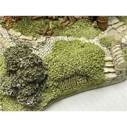 Three Lilliput lanes, comprising Oakwood Smithy, Anne of Cleves and Bluebell Farm, all with deeds and original boxes 