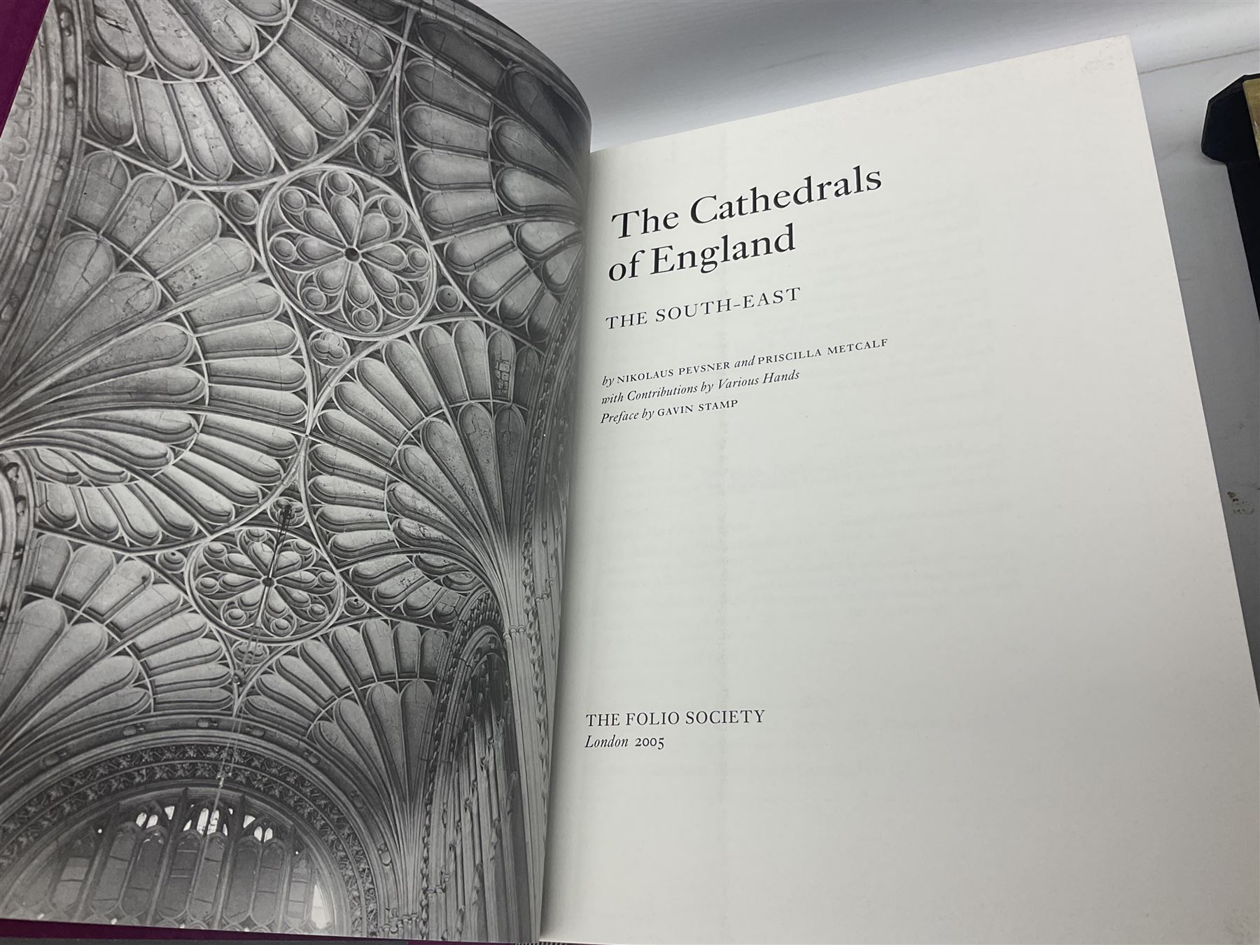 Folio Society; eighteen volumes, to include The Cathedrals of England, Redcoats and Rebels, The Gunpowder Plot, Civilisation, Benjamin Franklin 