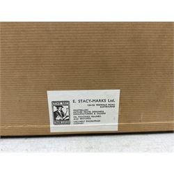 John Steven Dews (British 1949-): 'Hull Whaler passing Spurn Head', watercolour signed, titled and dated '82 on label verso 27cm x 45cm 
Provenance: private East Yorkshire collection; with E Stacy-Marks, Eastbourne, label verso