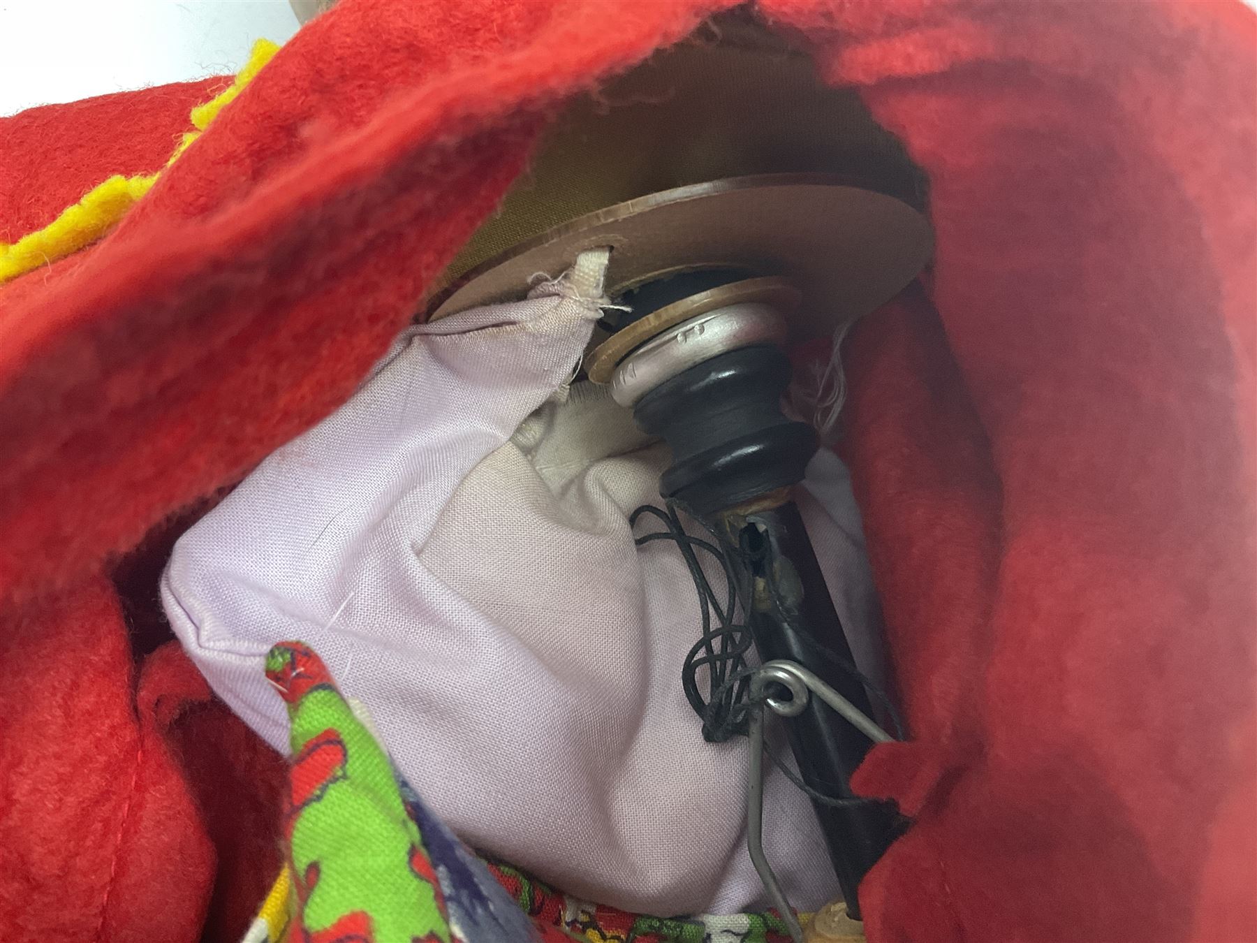 1970s Pelham Vent Puppet in the form of a monkey, the ventriloquist dummy donning floral trousers and hat