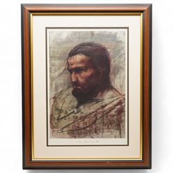 Pietro Annigoni OMRI (Italian 1910-1988): 'The Last Supper' and Preparatory Studies, set ten colour prints signed in the plate max 50cm x 35cm (10)