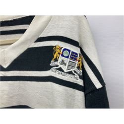 Five Hull Rugby League shirts, to include Hull FC and Hull Sharks examples