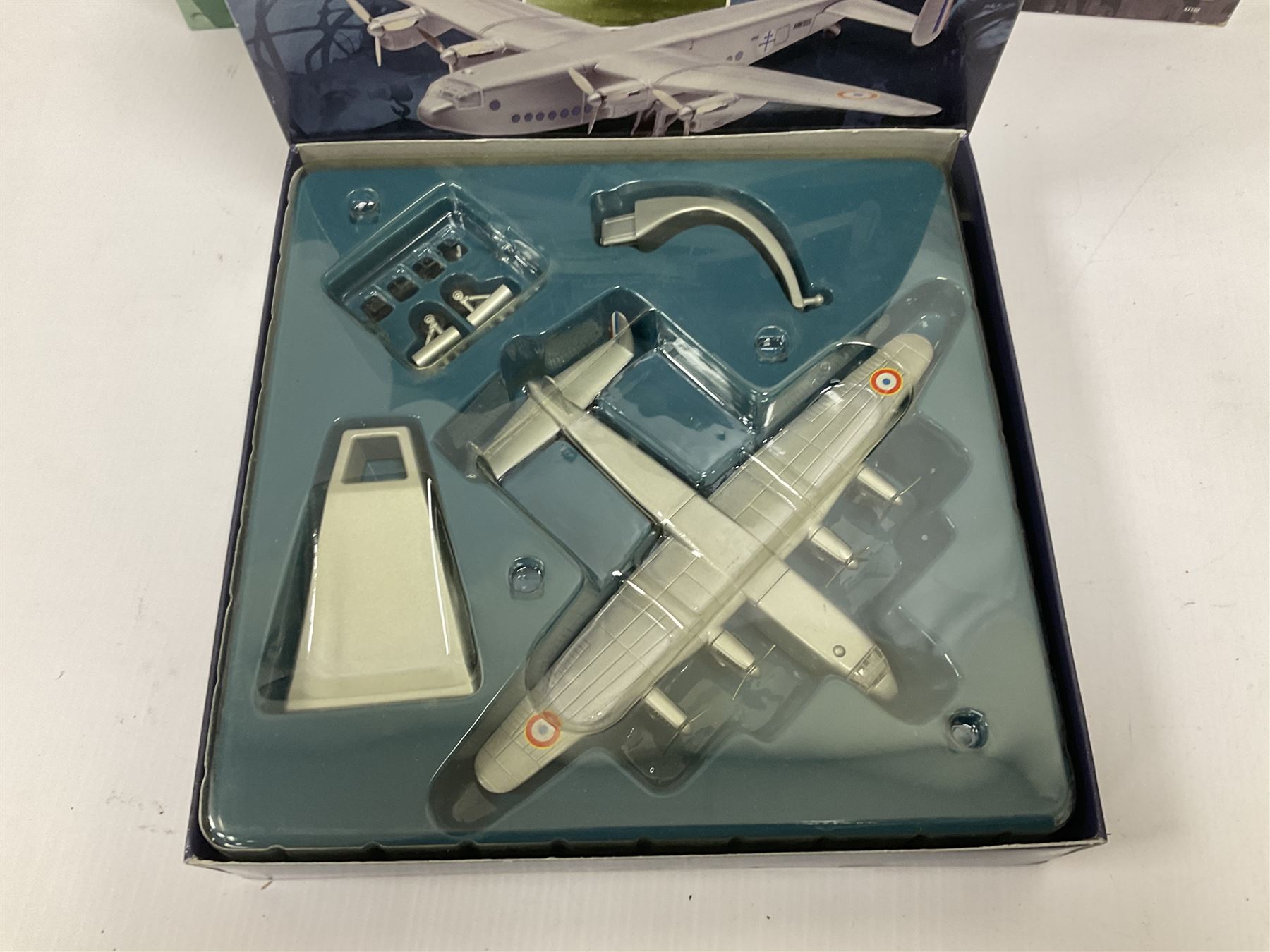 Eleven die-cast models from various makers to include Dinky 955 Fire Engine, missing ladder, boxed; Matchbox YY66 Her Majesty’s Gold State Coach; Corgi - CC18102 Scania R Series Toplone Fridge no.3474/3710; and further vehicles and aeroplanes to include Aviation Archive and Editions Atlas (11) 