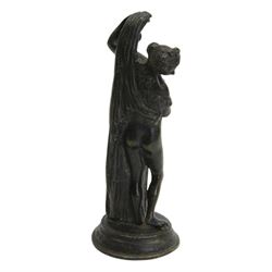 Bronze figure after the Antique, Venus Calipyge, H16cm