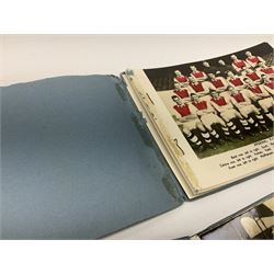 Football - five (ex.6) 'Sport Team Picture Books' published in 1949 by Sport magazine, each book containing six football team picture cards including Spurs, Everton, Leeds, Man City, Hull etc; other footballing ephemera including two books; quantity of photographs of film stars, cigarette cards etc