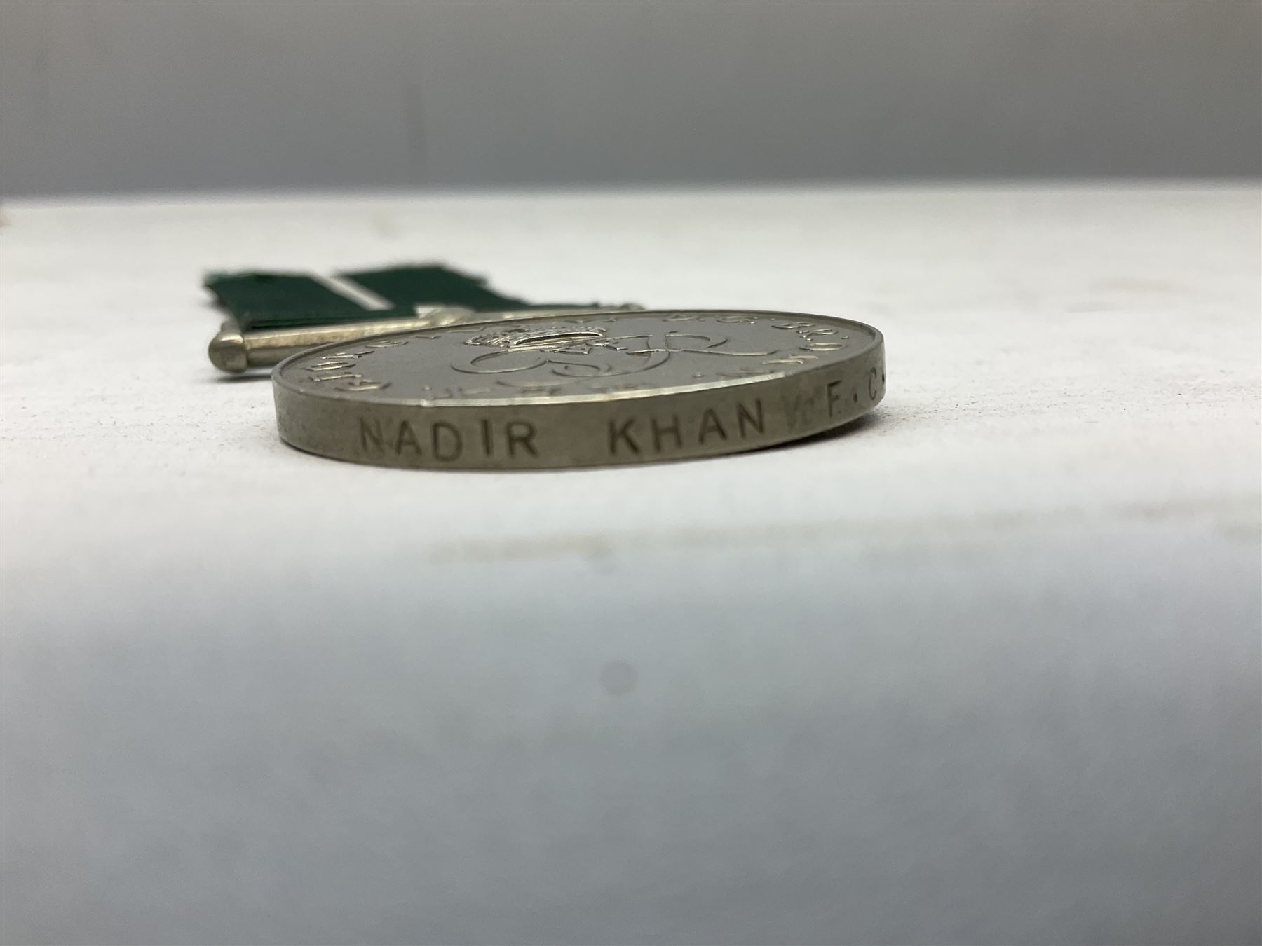 QEII General Service Medal awarded to 23504634 CFN. R.G. Beech REME; Pakistan Independence Medal awarded to Nadir Khan F.C.330; India Independence 50th anniversary medal; and a quantity of WW2 and later medals including Territorial Efficiency Medal awarded to 6196646 Gnr. J.G. Oatway R.A. (13)