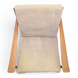 Peter Hvidt and Orla Mølgaard for France and Son - pair of mid-20th century model FD130 teak framed easy armchairs (2)