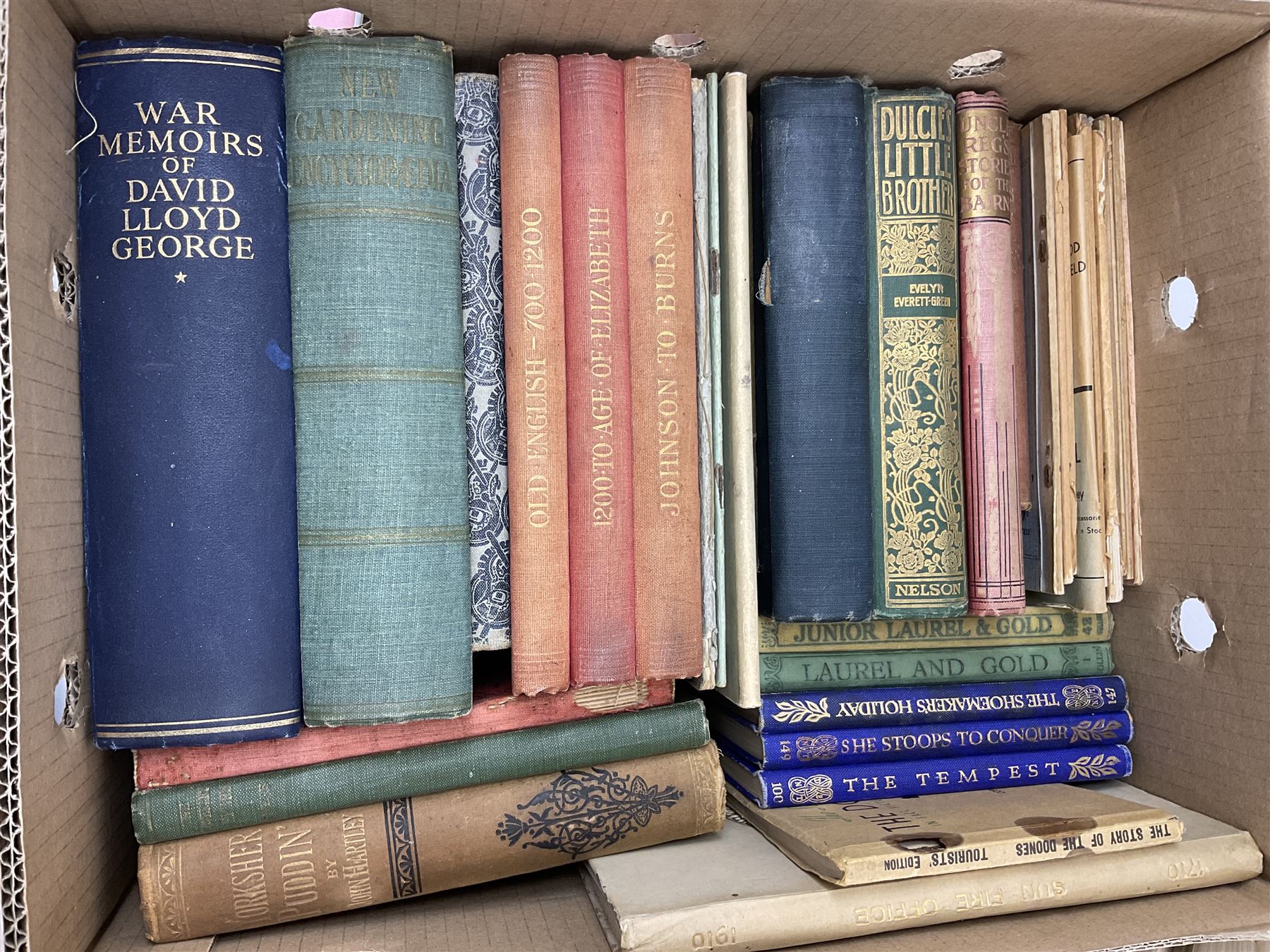 Collection of books, to include British Birds by F.B Kirkman and F.C.R Jourdain, five volumes of Time Life The Seafarers, books on embroidery etc, in four boxes 