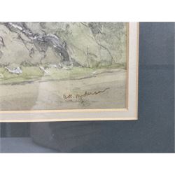 David Russell Anderson RSW (Scottish 1884-1976): Wooded Landscape, watercolour signed 22cm x 28cm
