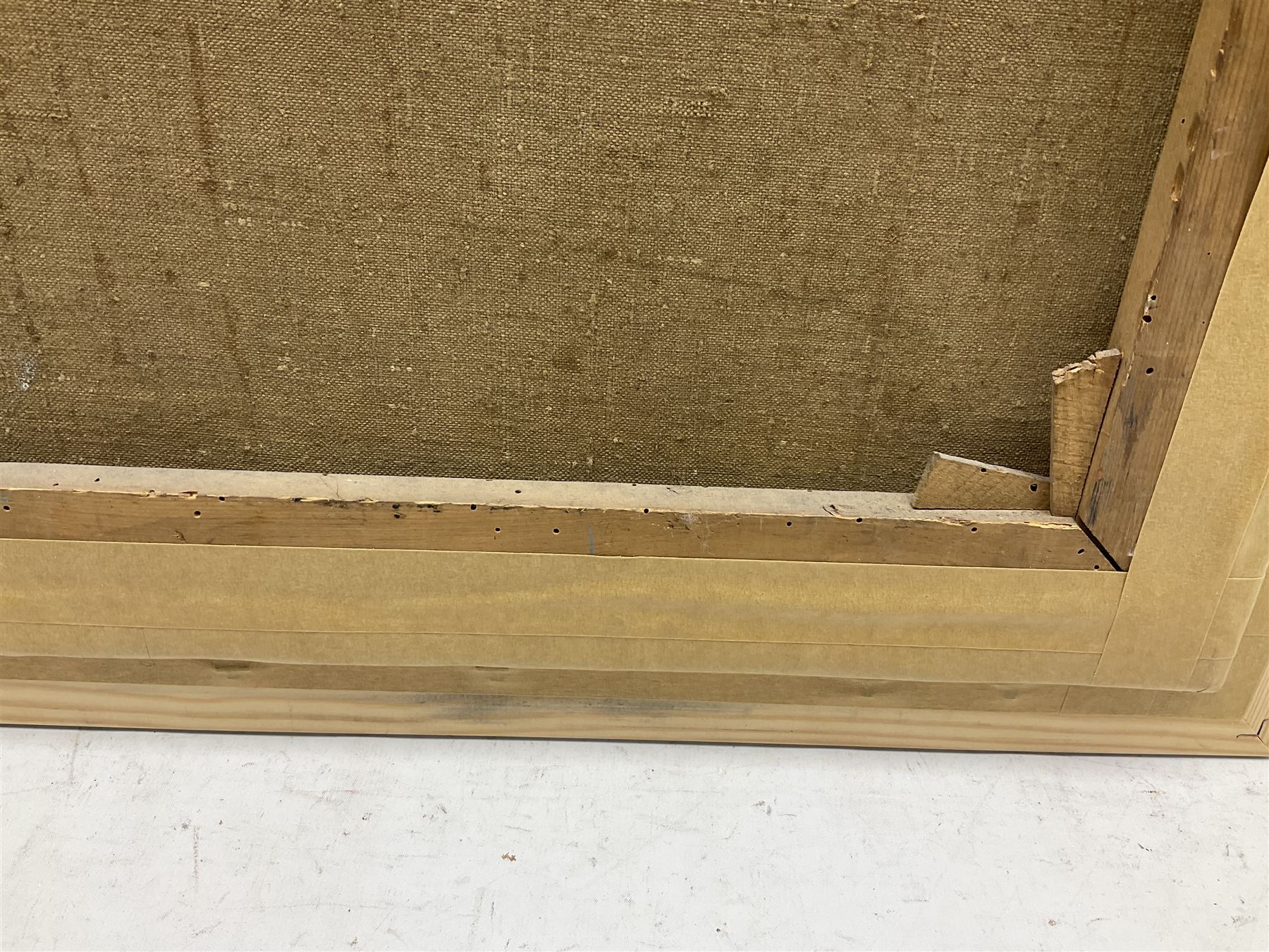 Peter Collins ARCA (British 1923-2001): Reclining Nude with Blue Headscarf, oil on canvas signed 60cm x 50cm
Provenance: Studio sale: The late Georgina and Peter Collins Collection, ‘The Contents of Stanley Studios, Chelsea’; Sulis Fine Art.
