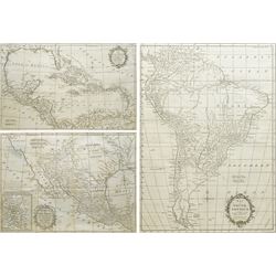 Thomas Kitchin (British 1719-1784): 'Mexico or New Spain in which the Motions of Cortes ma...