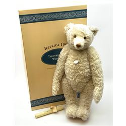 Steiff 1994 limited edition 'Teddy Bear 1908' in white with growler mechanism, No.1898/7000, H26