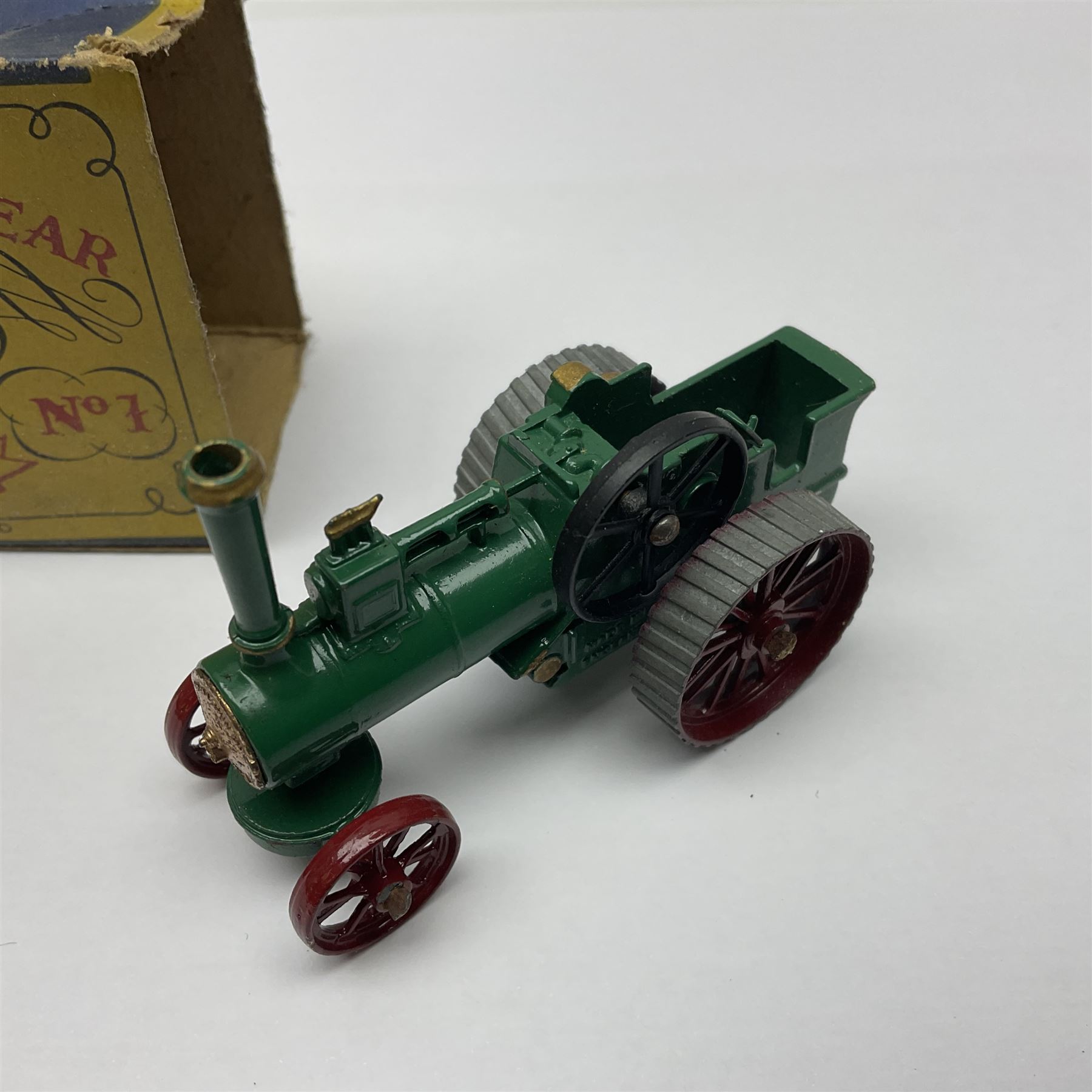 Moko Lesney - four Models of Yesteryear die-cast models comprising two 1925 Allchin Traction Engine no.1, Sentinel Steam Wagon no.4 and Fowler Showman’s Engine, all boxed; with two Matchbox 1-75 series models, Scammell Breakdown Truck no.64 and Austin MK 2 Radio Truck, both boxed (6)