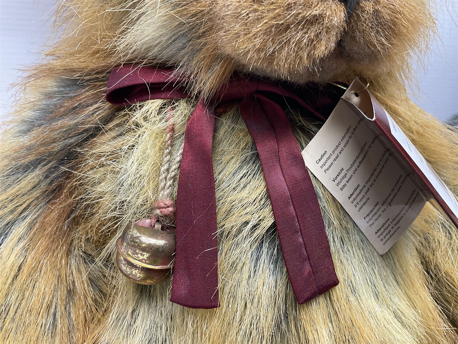 Two large Charlie Bears, comprising Gingerbread Ted CB161612, and Martin CB161641, each designed by Isabelle Lee, both with tags 