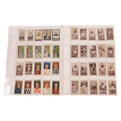 Forty Churchman's and Ogden's football cigarette cards, including twenty-two Association F...