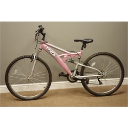  Trax TFS1 18-speed lady's full suspension bike  