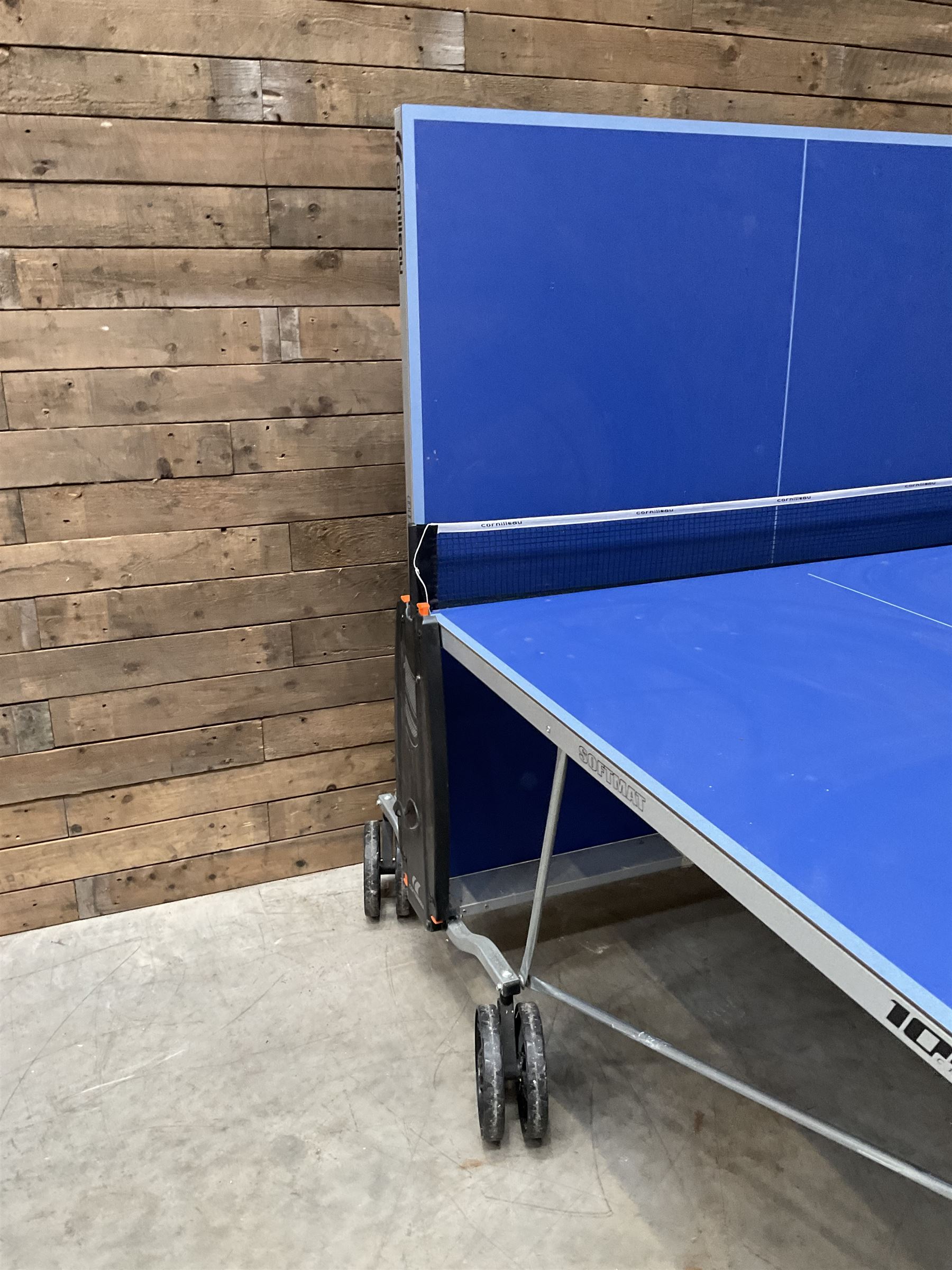 Cornilleau 100S crossover table tennis table, folding with cover