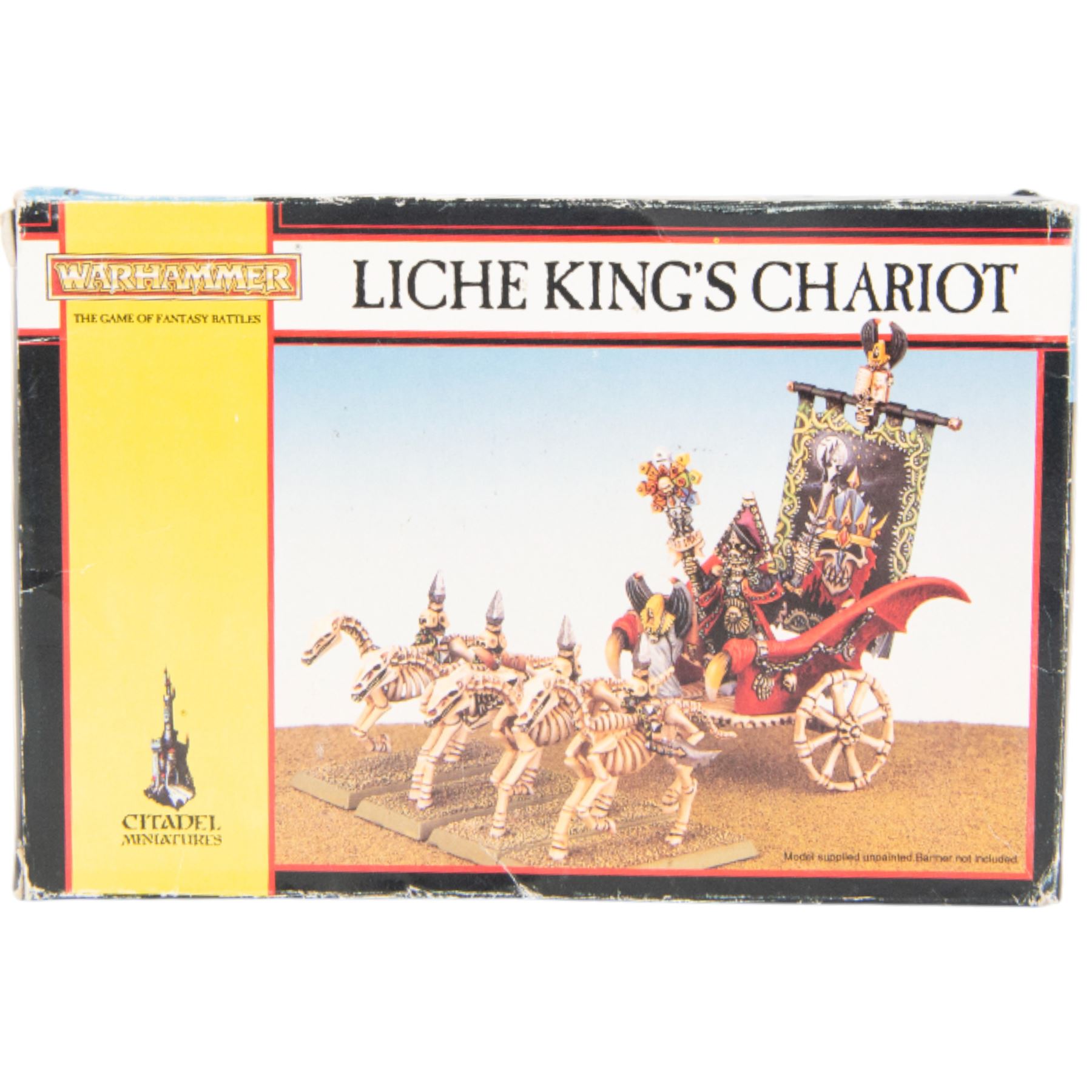 Warhammer; Liche King's Chariot Arkhan the Black, unmade in original box 