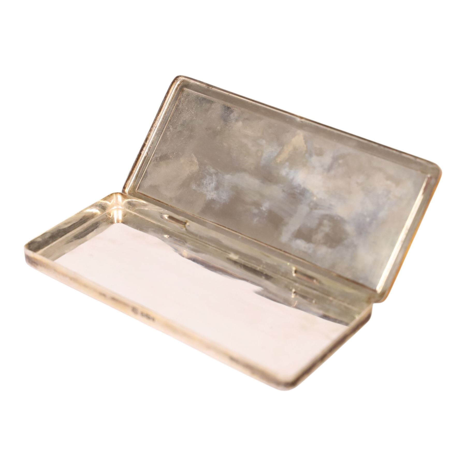 Edwardian silver and enamel Coronation chocolate box, the lid enamelled with oval portraits of King Edward VII and Queen Alexandra and inscribed: Coronation Day June 26th 1902, hallmarked Sheffield 1901 Cooper Brothers and Sons, in original presentation case

