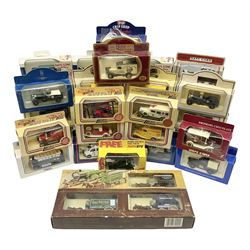 Thirty-nine modern die-cast models by Lledo, Days Gone etc, predominantly advertising and promotional; all boxed (39)