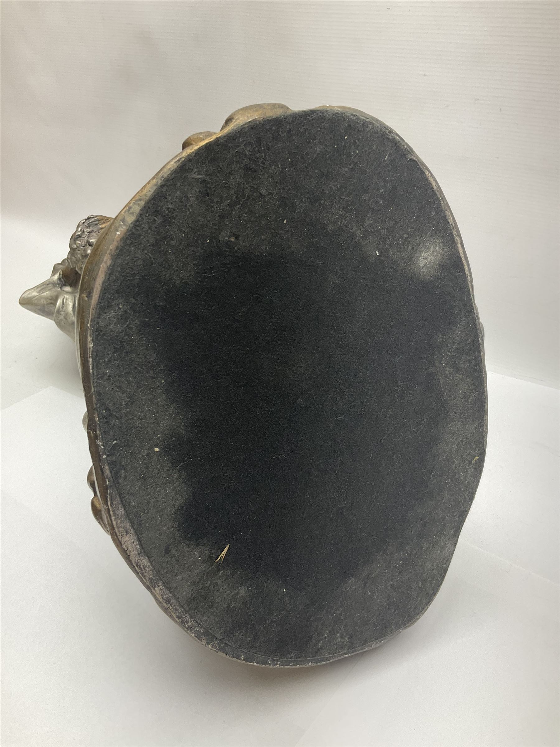 After Alexsander Danel for Austin Sculpture, Windswept, sculpture modelled as a female in flowing dress 