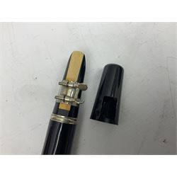 John Packer JP121 Mk.IV five-piece clarinet, serial no.12109992; in original case; and B & H 78 four-piece clarinet, serial no.1107309; cased (2)