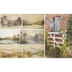 Edward Francis Wells (British 1876-1952): 'Evening Flow - Derwentwater' and 'Ullswater', t...