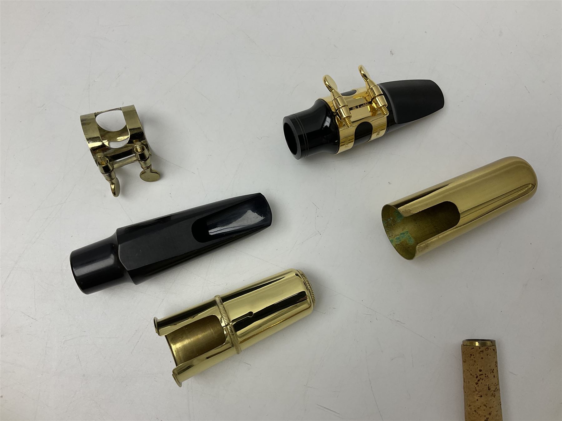 Trevor James Artemis A1 brass alto saxophone AL11572, serial no.321041; in lightweight carrying case with accessories