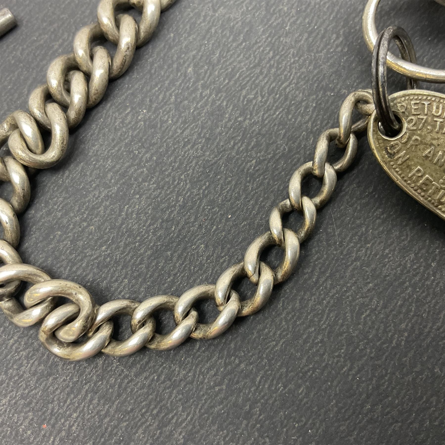 Victorian silver pair cased fusee lever pocket watch, No. 6765, cream enamel dial with Roman numerals, case makers mark R.S, Birmingham 1861, on silver Albert chain