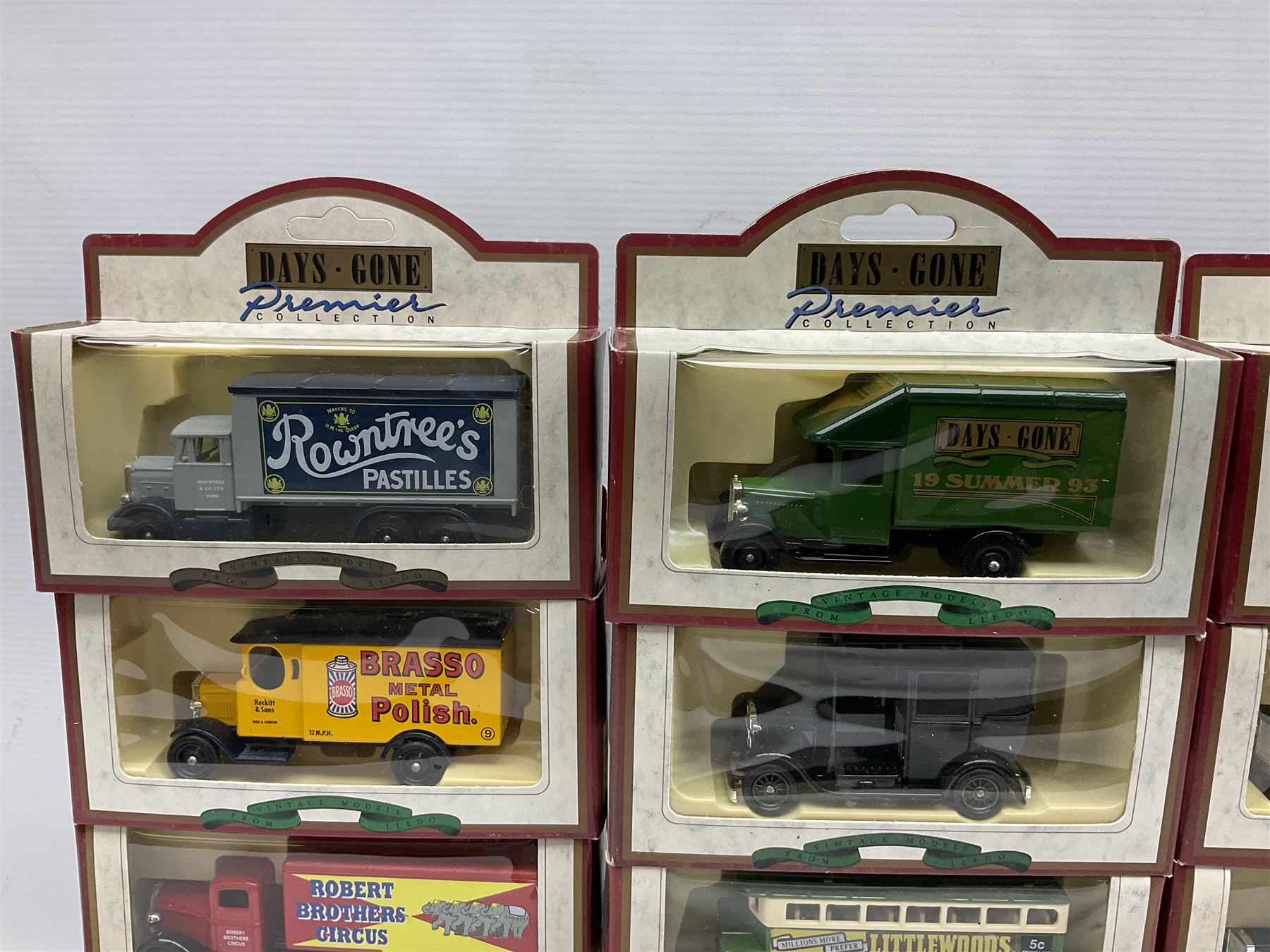 Fifty-two Days Gone Premier Collection die-cast models, all boxed (52)