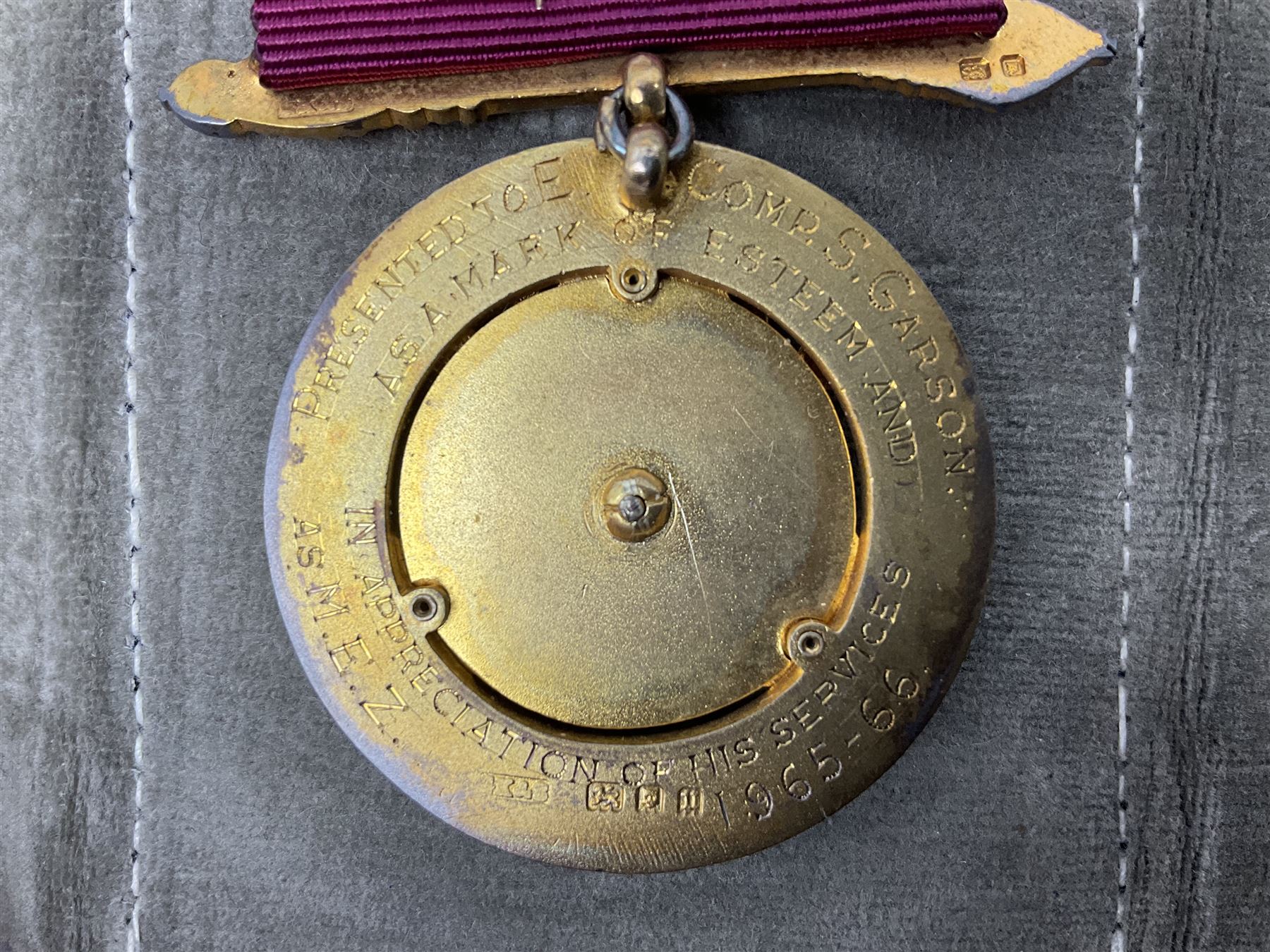 Group of predominantly Masonic Jewels of Office, to include silver, and silver gilt and enamel examples, mostly 1950's and 1960's in date, etc. 