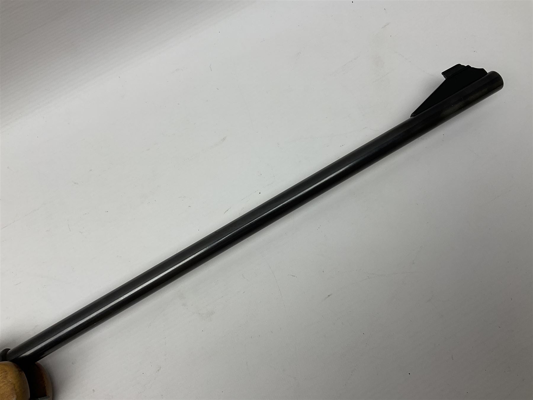 BSA 22 caliber air riffle with telescopic sight, in Fambeau hard case