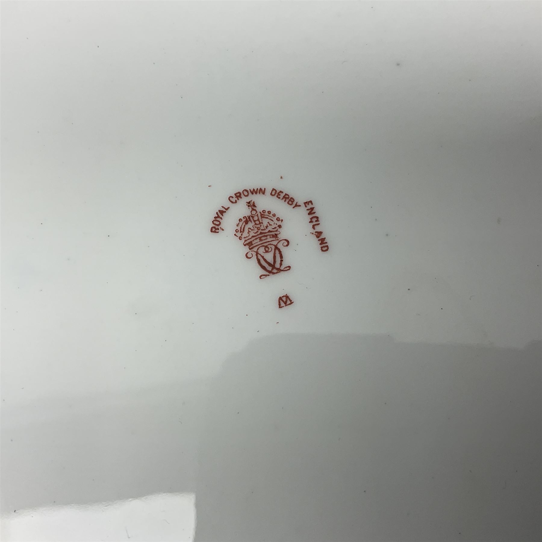 Ten Royal Crown Derby plates all in imari pattern 2451, in various sizes, comprising five D15.5cm, four D18cm and one D23cm