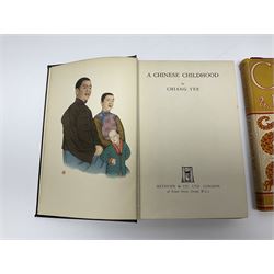 Bertin M. & Breton M.: China Its Costume, Arts, Manufactures etc. 1812 Stockdale London. Four volumes in one. Hand coloured plates. Half leather binding; Doolittle Rev. Justus: Social Life of the Chinese. 1868. Illustrated. Rebound in half morocco with marbled boards; and three other books of eastern interest (5)