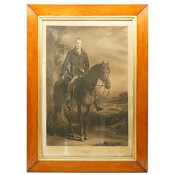 After George Raphael Ward (British 1797-1879): Portrait of Sir Tatton Sykes - Sledmere, monochrome print 69cm x 46.5cm
Provenance: Property of a Nobleman.