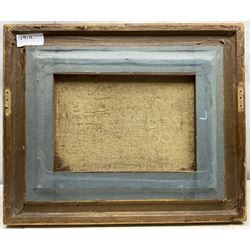 David Martin (Scottish fl.1884-1935): Fishing Boats Moored on the Coast of Scotland, oil on canvas signed 29cm x 39cm