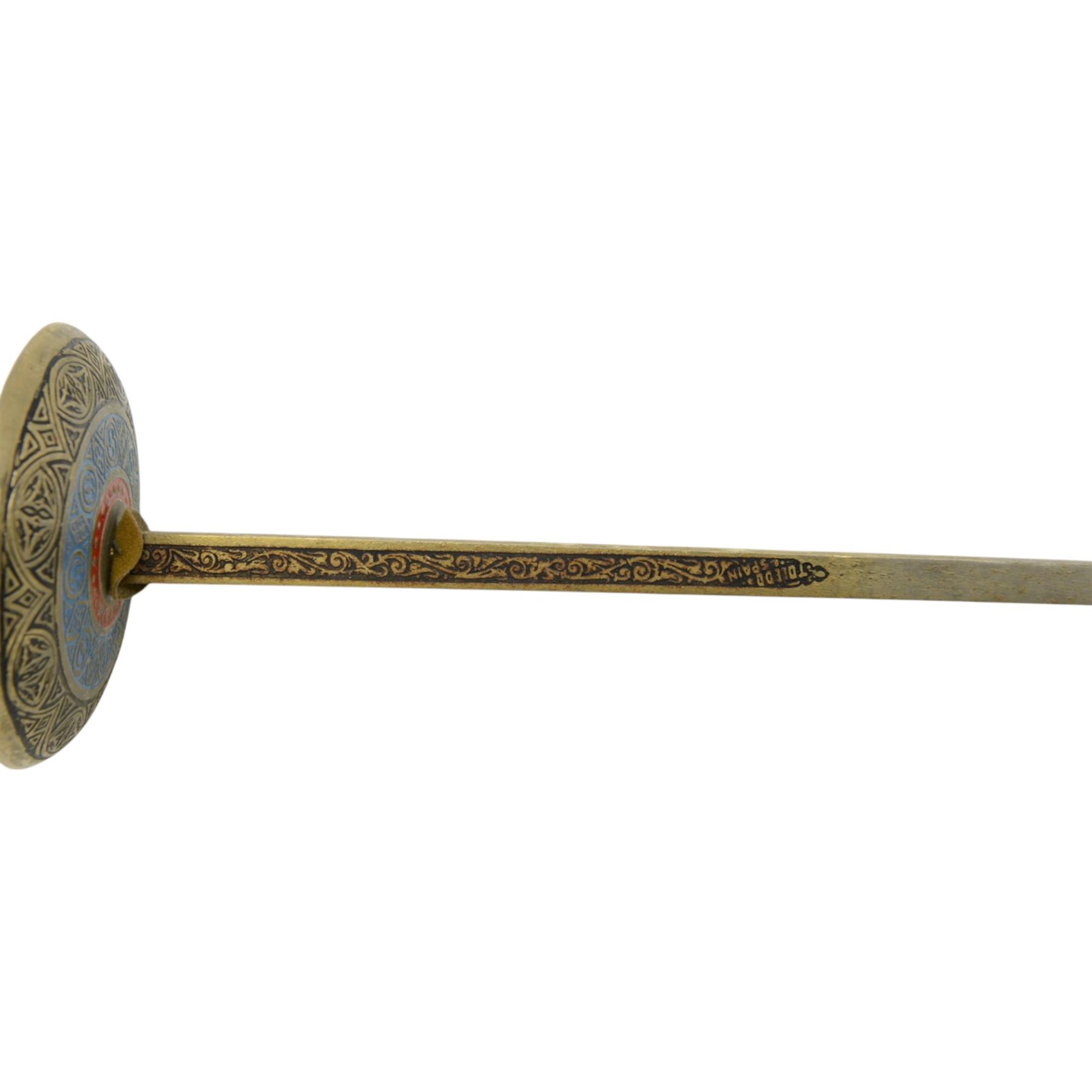 20th century reproduction swords, Ancient Warrior United States cavalry sword and Toledo fencing sword 
