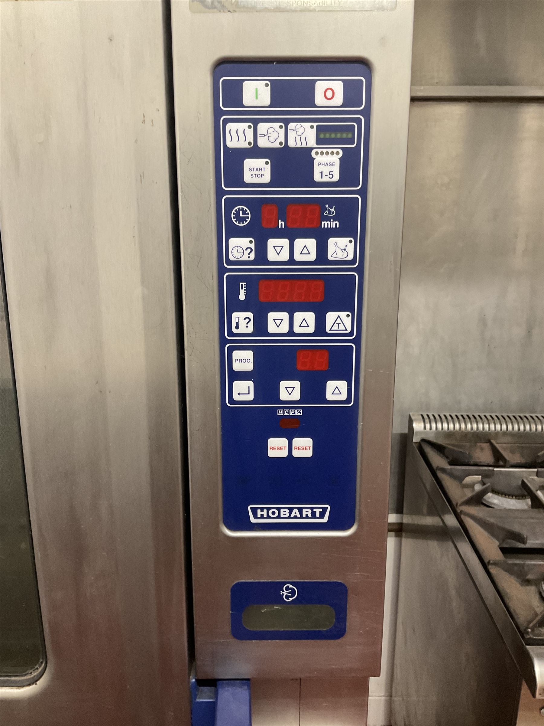 Hobart CSD1013G commercial single phase oven, with stand LOT SUBJECT