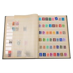 Great British and World stamps, in eight albums and loose
